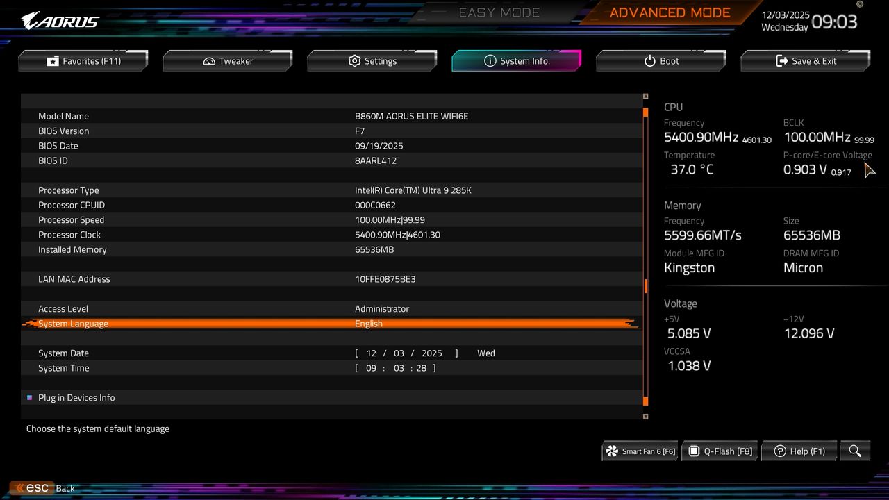 BIOS screenshot thumbnail