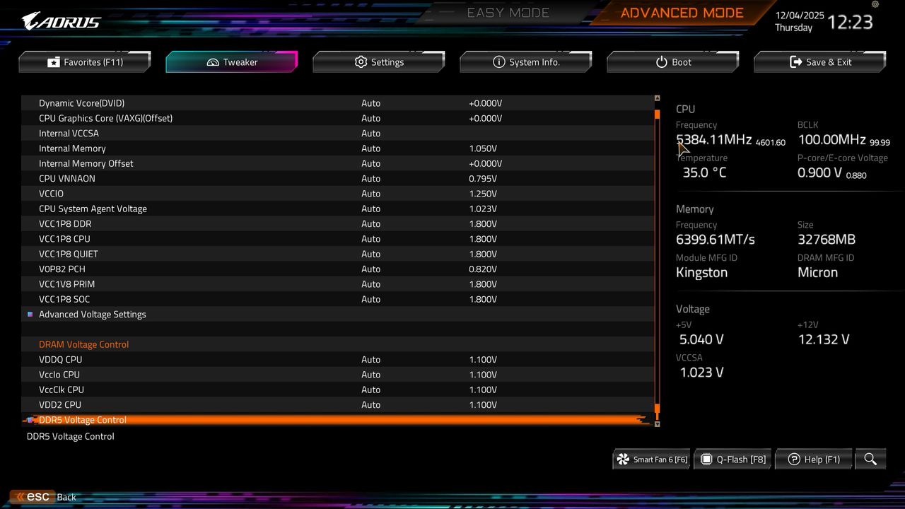 BIOS screenshot thumbnail