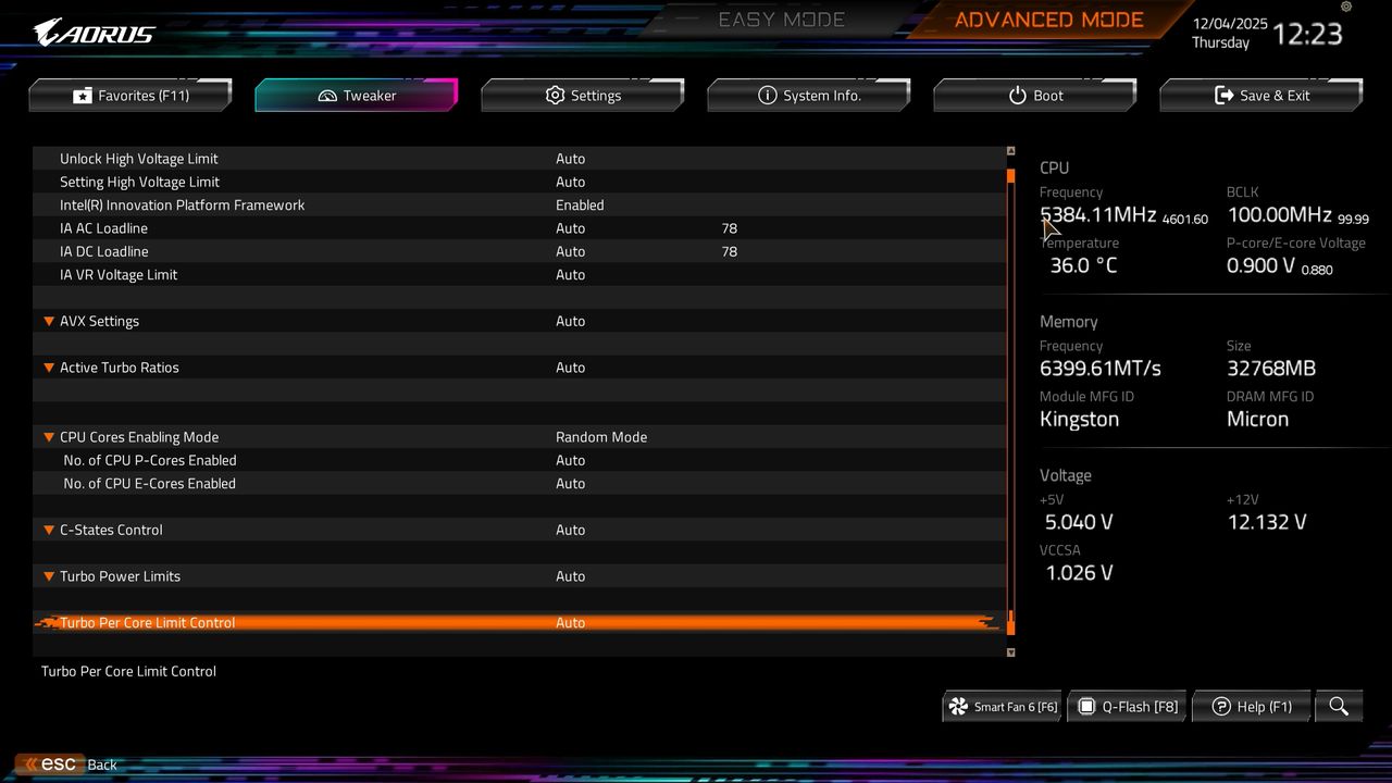 BIOS screenshot thumbnail