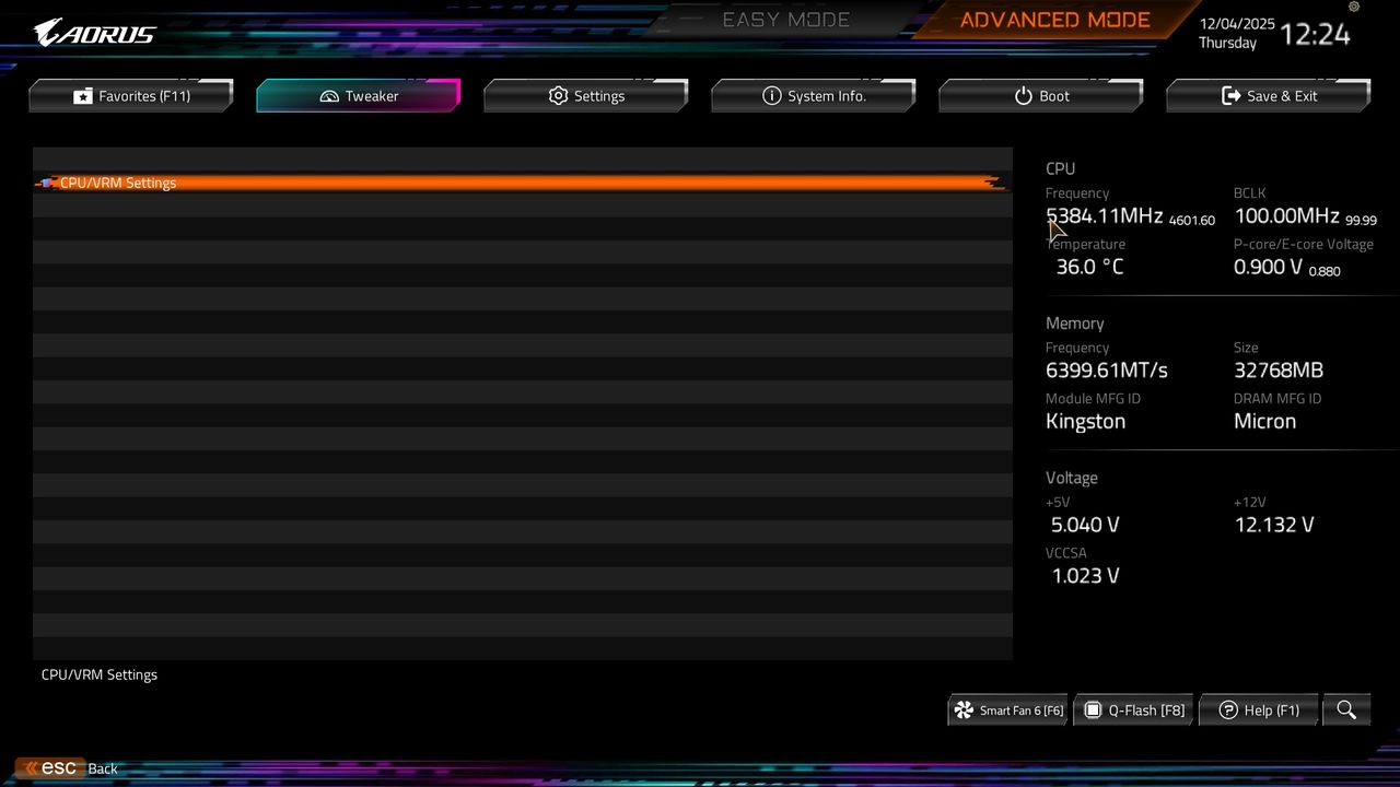 BIOS screenshot thumbnail