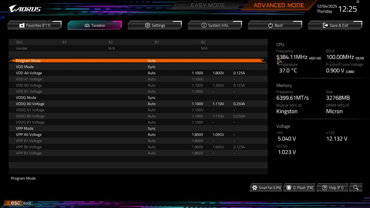 BIOS screenshot thumbnail