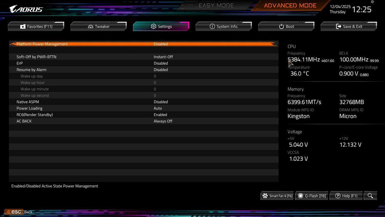 BIOS screenshot thumbnail