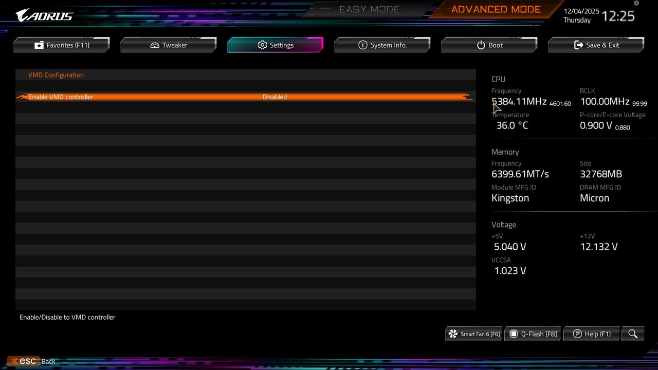 BIOS screenshot thumbnail
