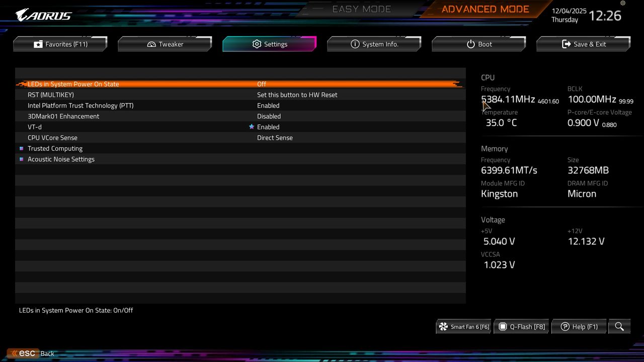 BIOS screenshot thumbnail