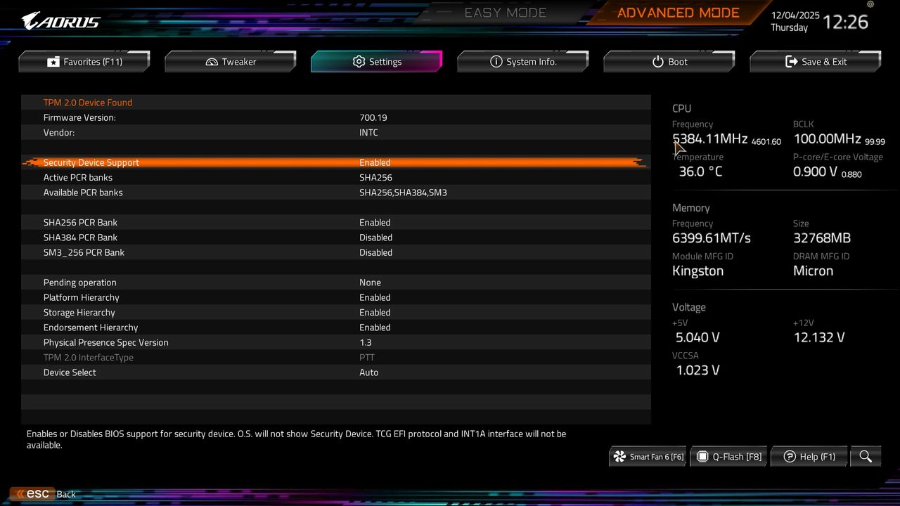 BIOS screenshot thumbnail