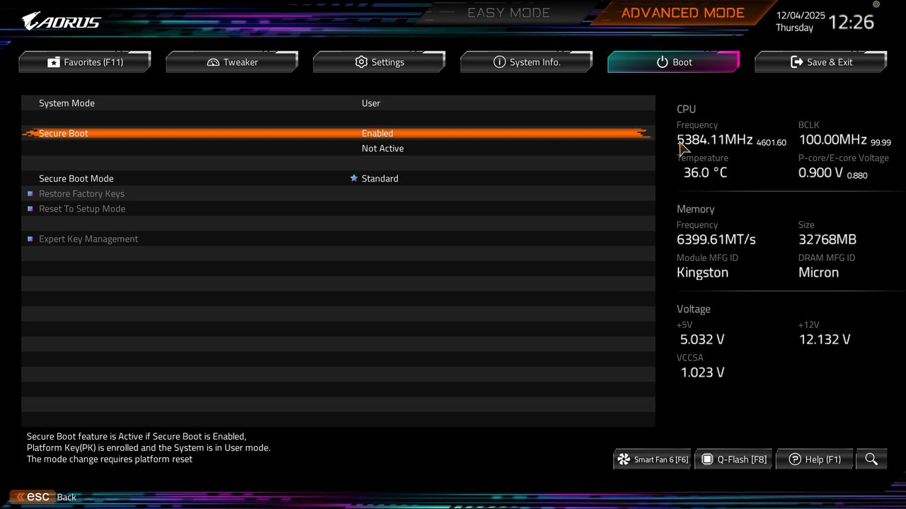 BIOS screenshot thumbnail