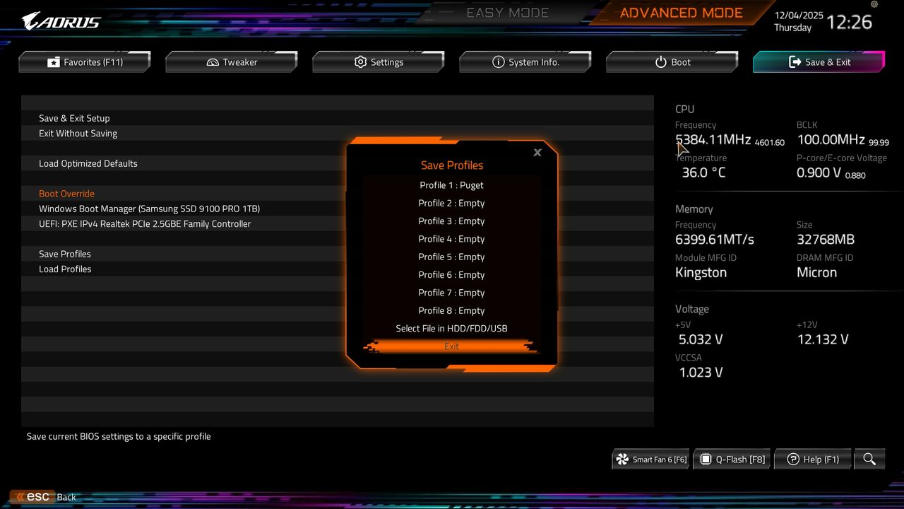 BIOS screenshot thumbnail