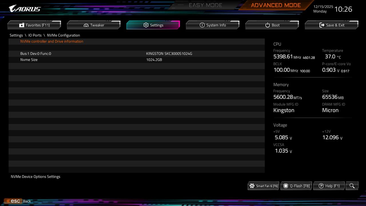 BIOS screenshot thumbnail