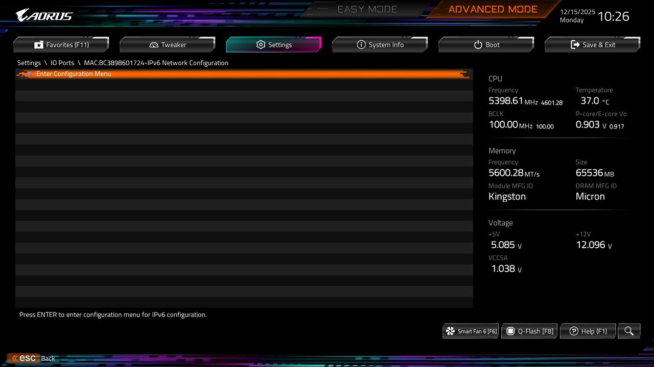 BIOS screenshot thumbnail