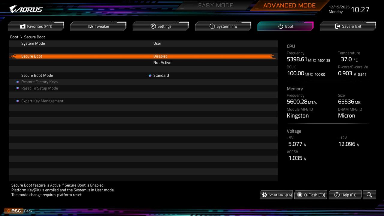BIOS screenshot thumbnail