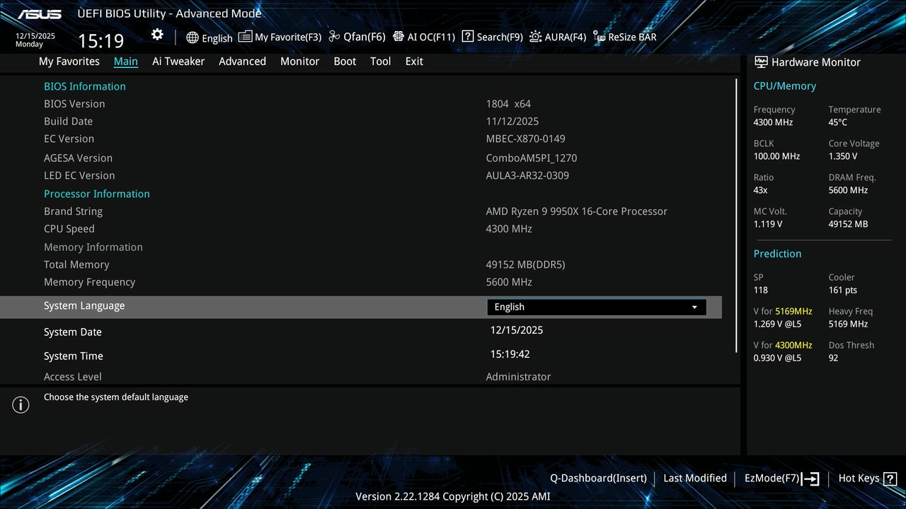 BIOS screenshot thumbnail