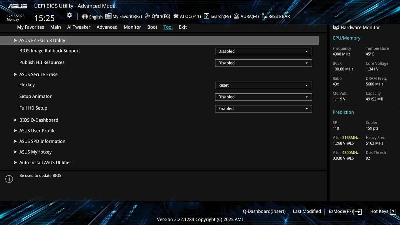 BIOS screenshot thumbnail