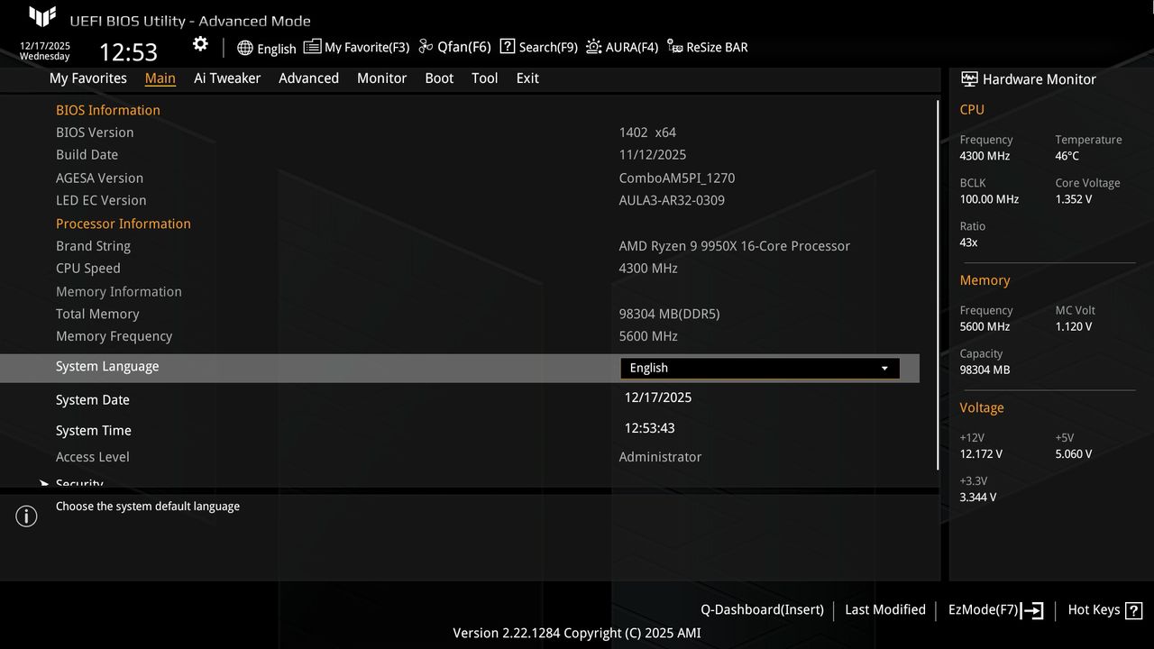BIOS screenshot thumbnail