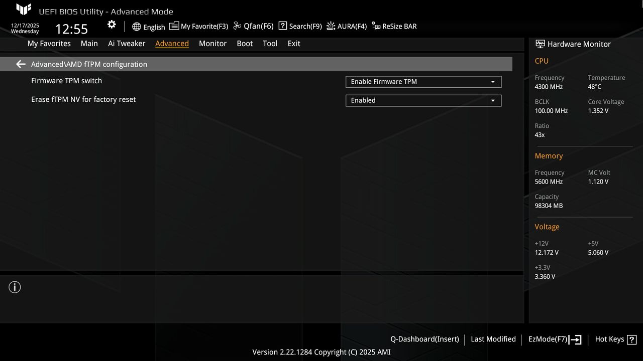 BIOS screenshot thumbnail