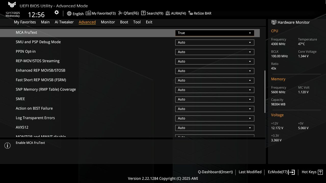BIOS screenshot thumbnail