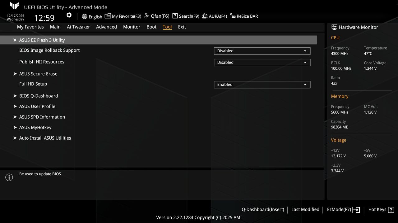 BIOS screenshot thumbnail
