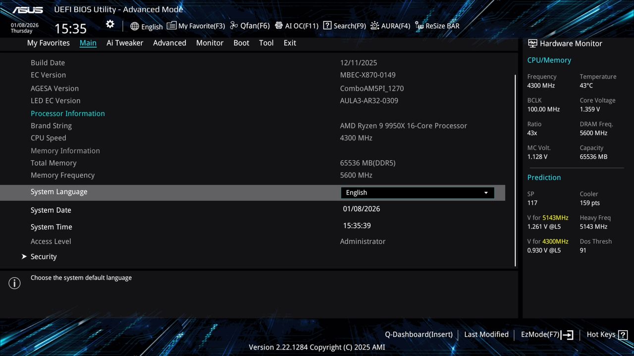 BIOS screenshot thumbnail
