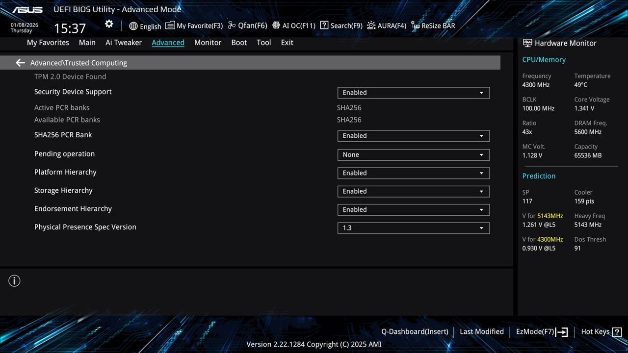 BIOS screenshot thumbnail