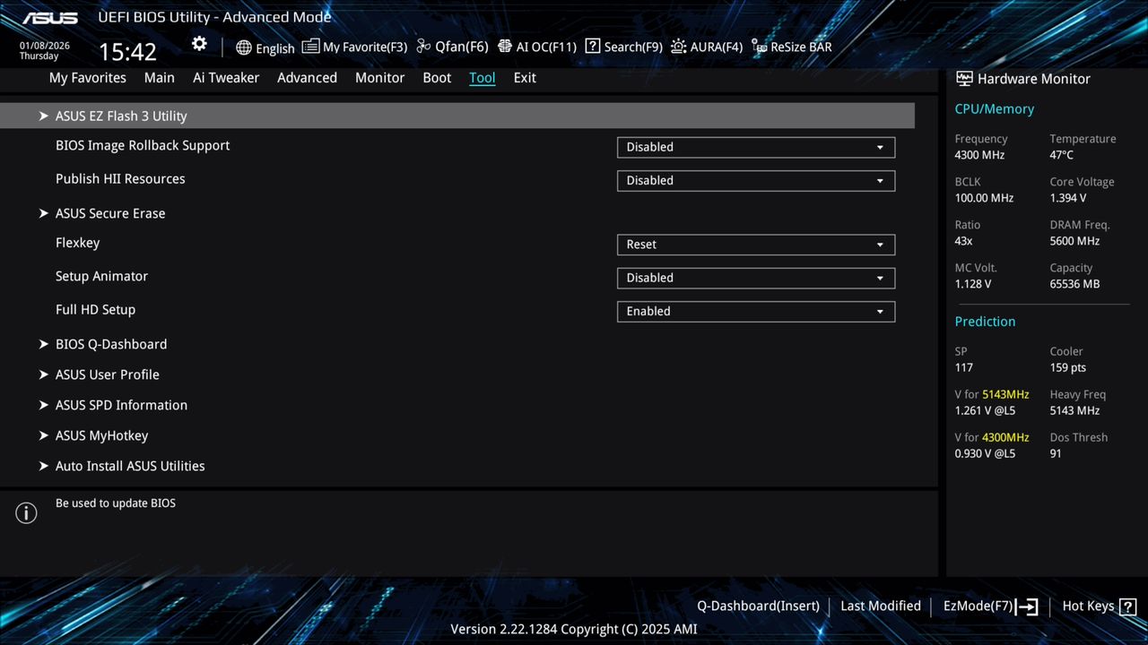 BIOS screenshot thumbnail
