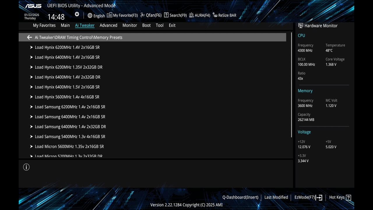BIOS screenshot thumbnail
