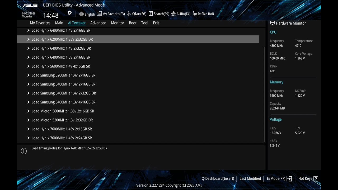 BIOS screenshot thumbnail