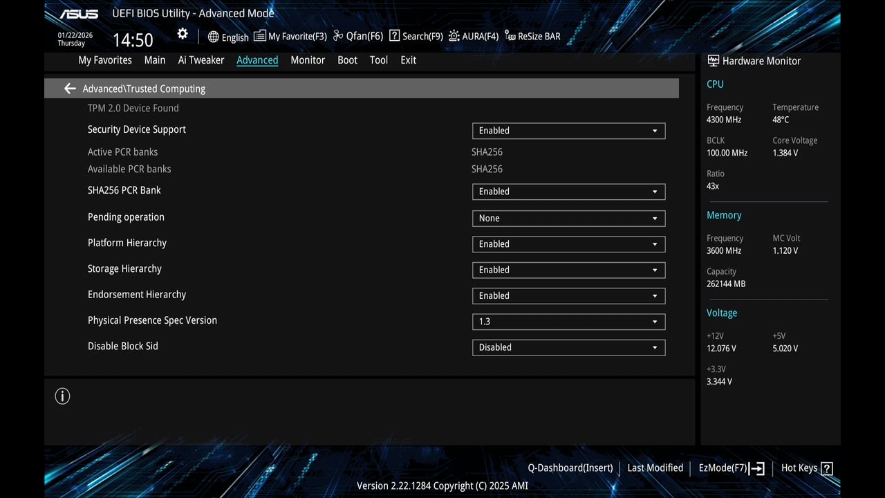 BIOS screenshot thumbnail