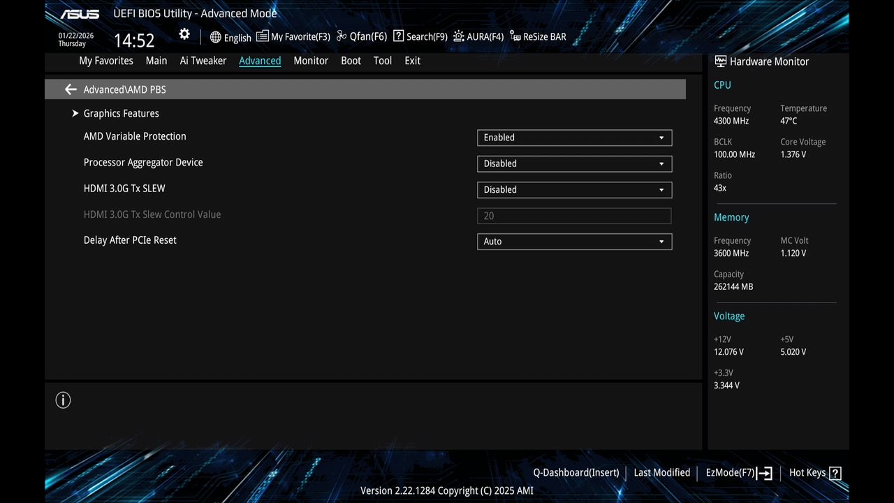 BIOS screenshot thumbnail