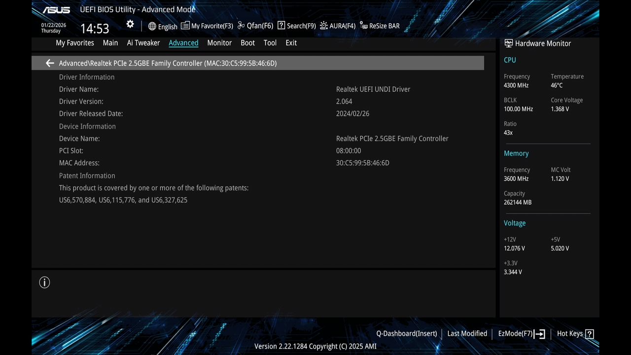 BIOS screenshot thumbnail