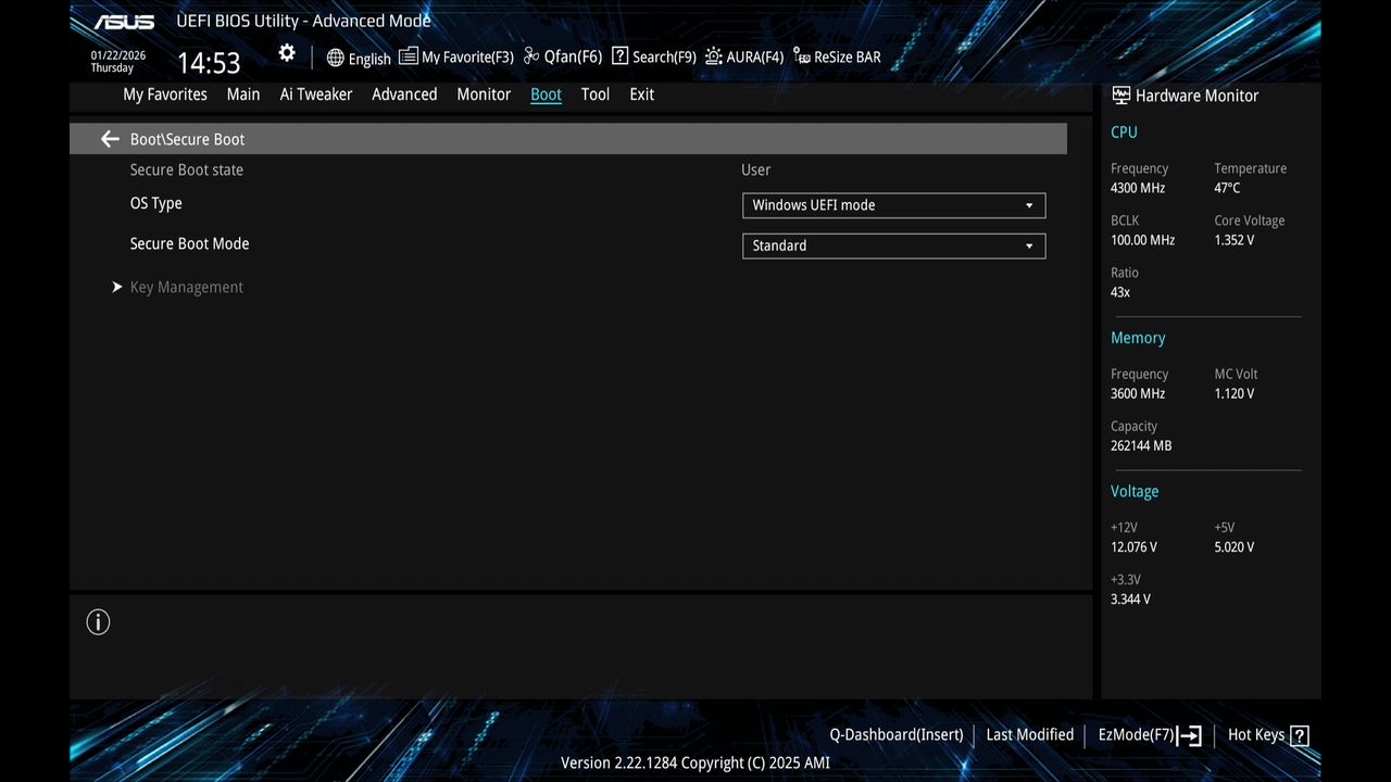BIOS screenshot thumbnail