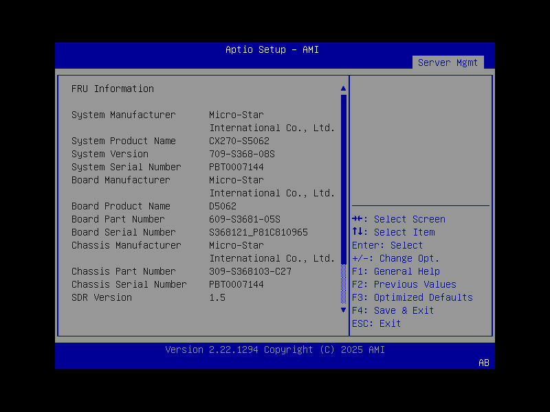 BIOS screenshot thumbnail