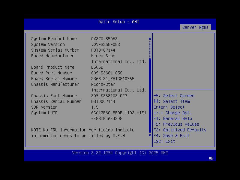 BIOS screenshot thumbnail