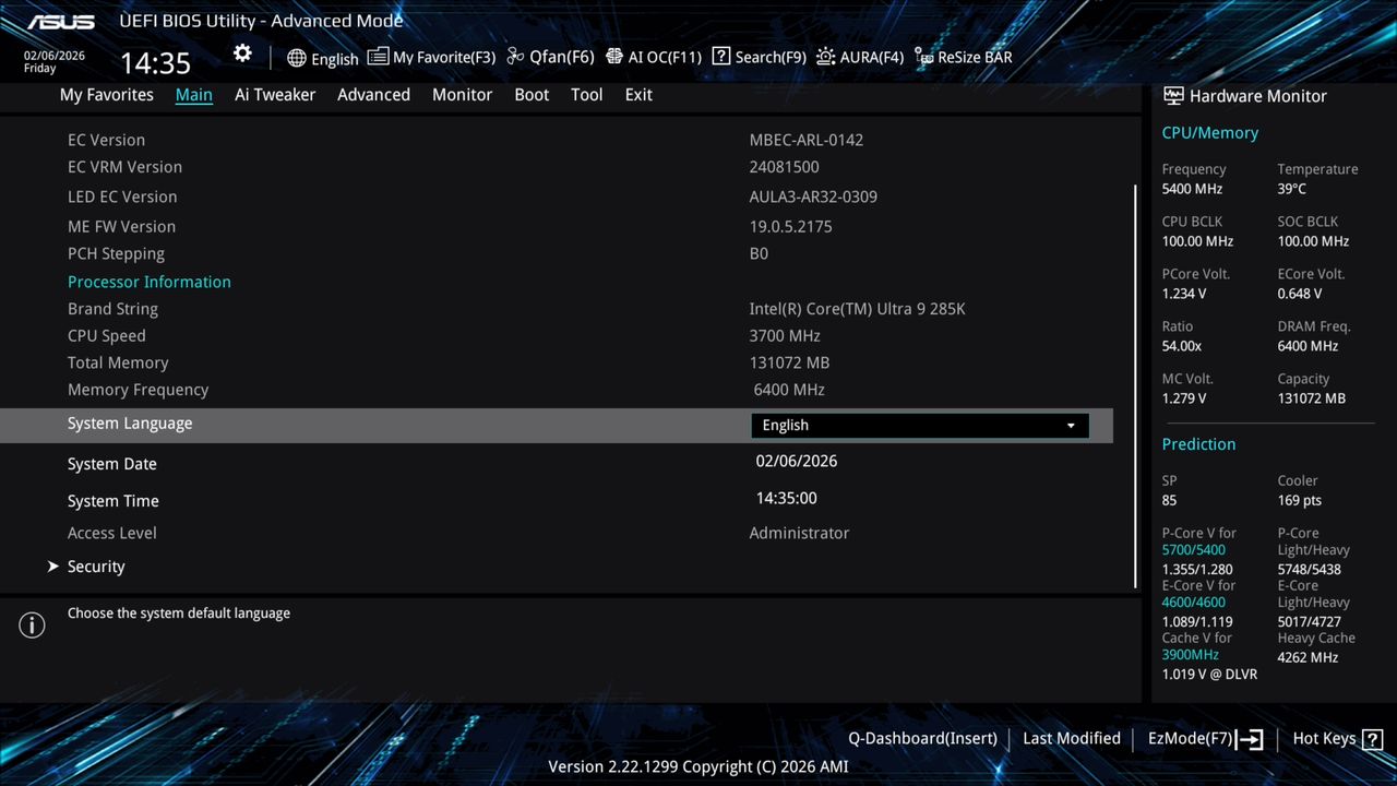 BIOS screenshot thumbnail