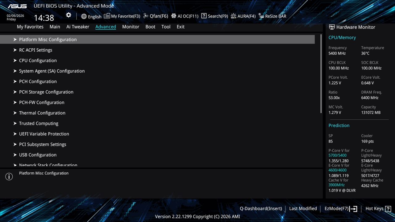 BIOS screenshot thumbnail