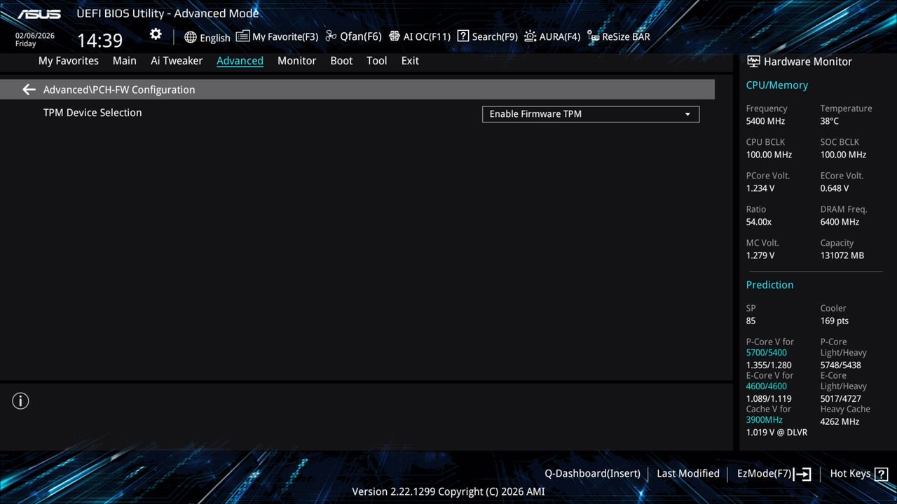 BIOS screenshot thumbnail