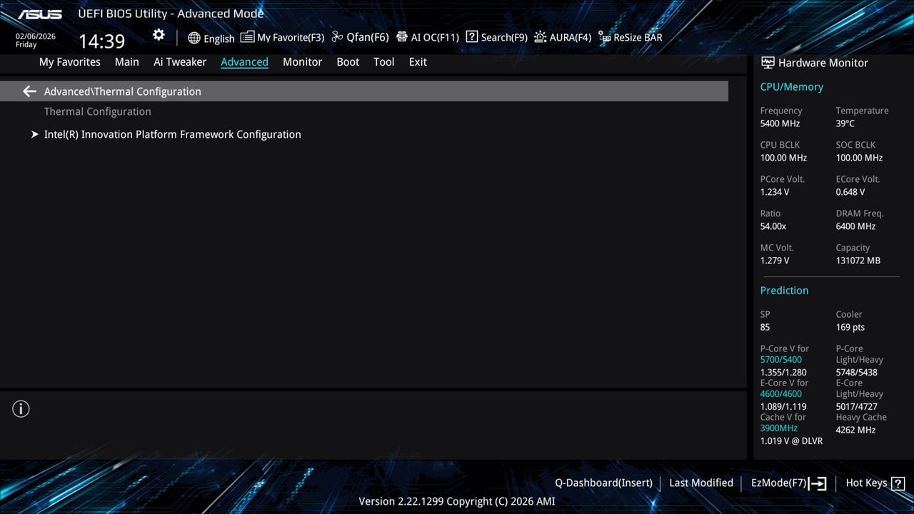BIOS screenshot thumbnail