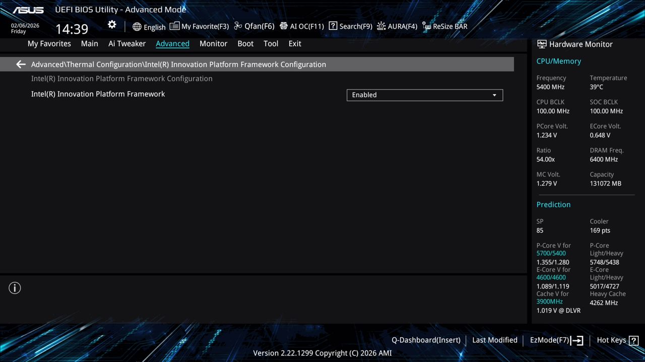 BIOS screenshot thumbnail
