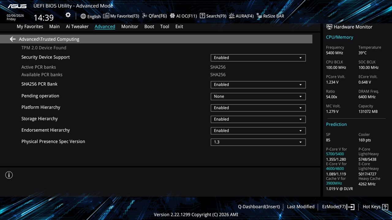 BIOS screenshot thumbnail