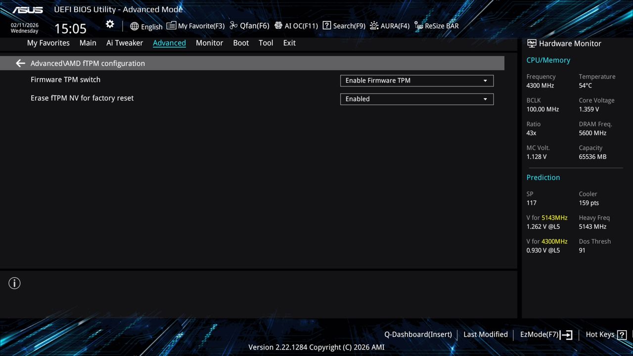 BIOS screenshot thumbnail