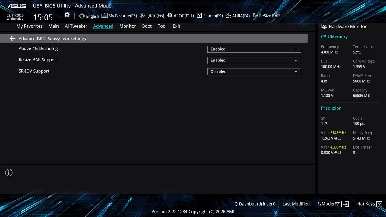 BIOS screenshot thumbnail