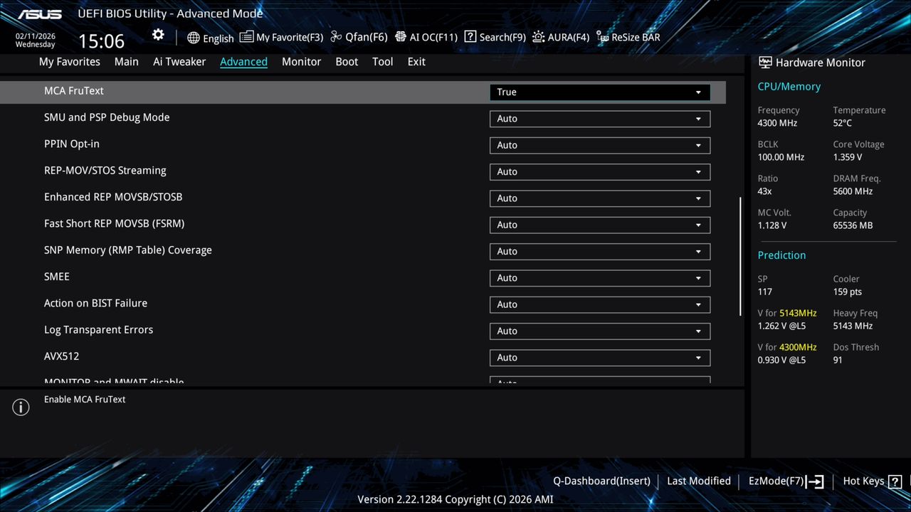 BIOS screenshot thumbnail