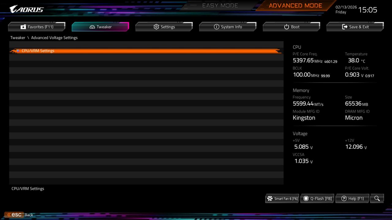 BIOS screenshot thumbnail