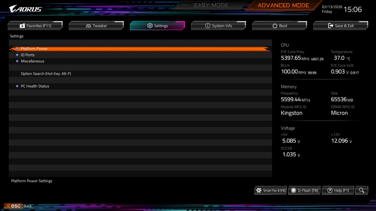 BIOS screenshot thumbnail