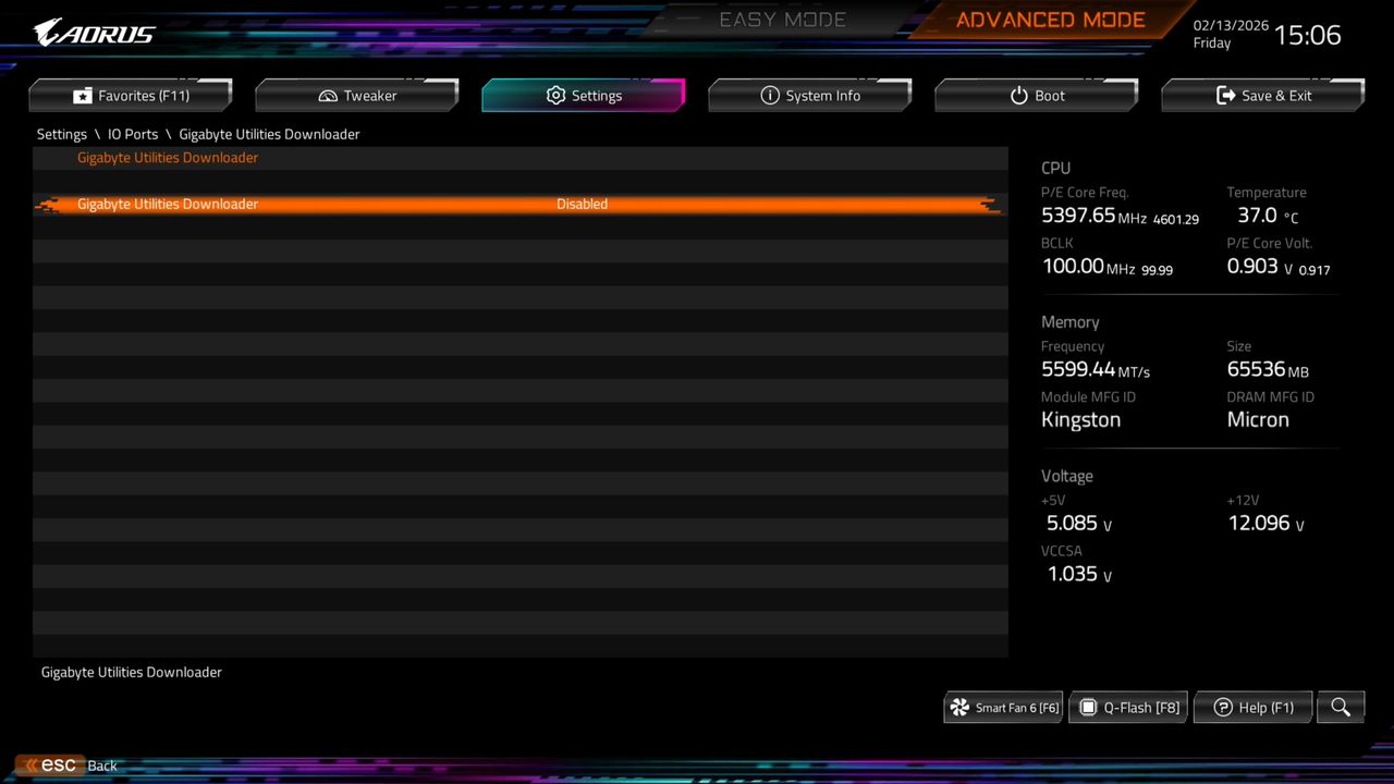 BIOS screenshot thumbnail