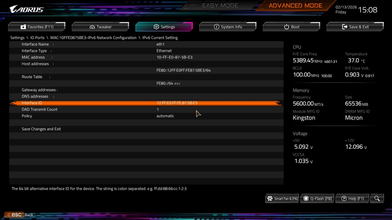 BIOS screenshot thumbnail