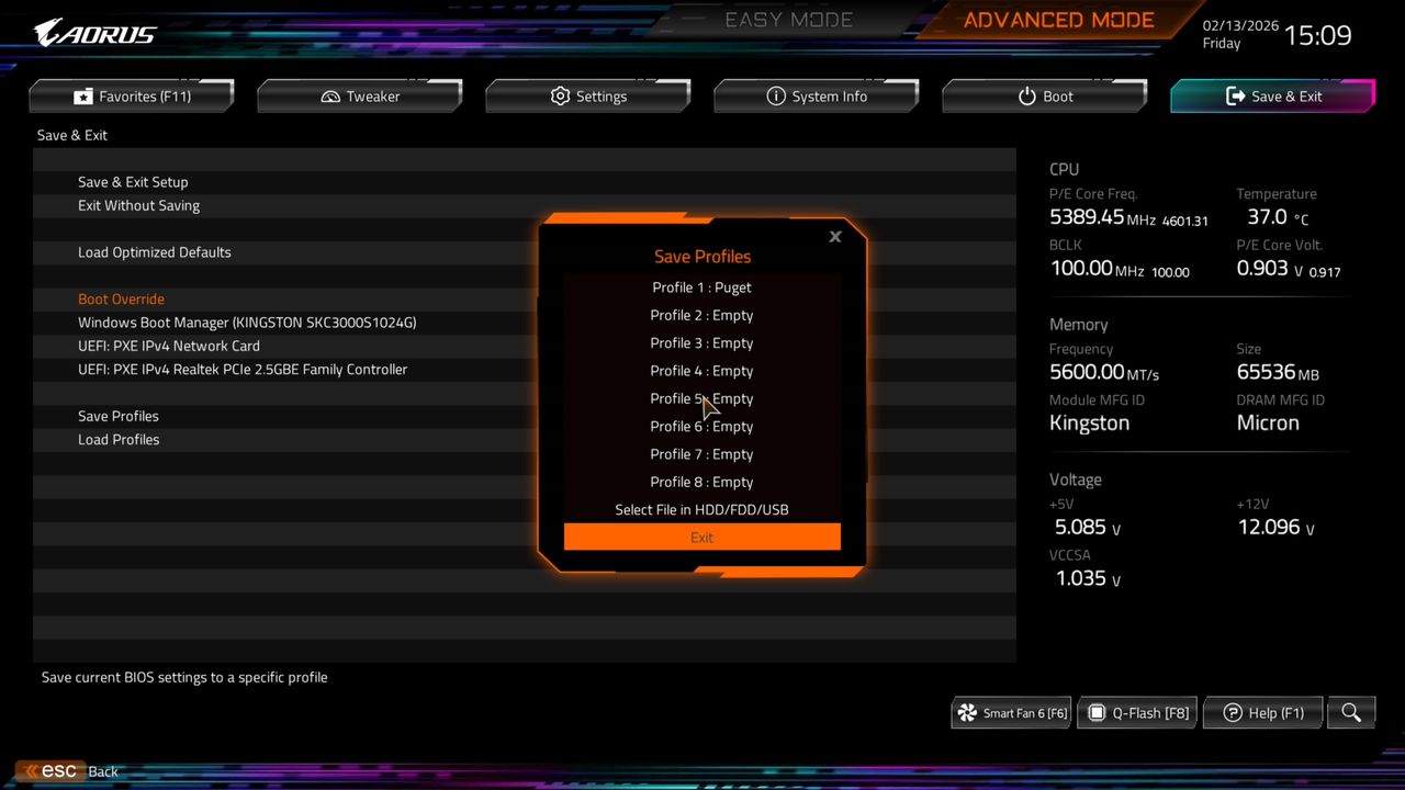 BIOS screenshot thumbnail