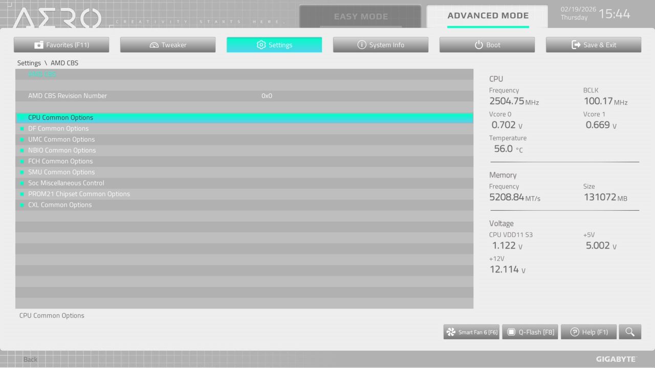 BIOS screenshot thumbnail