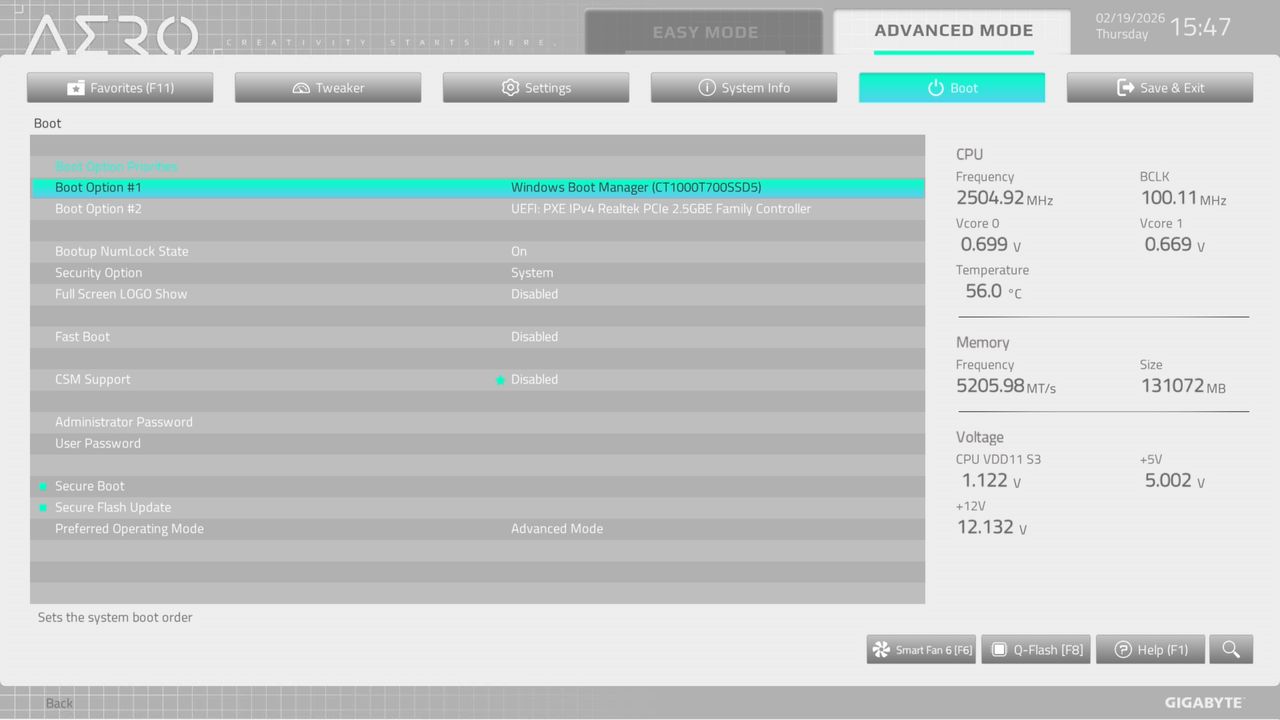 BIOS screenshot thumbnail