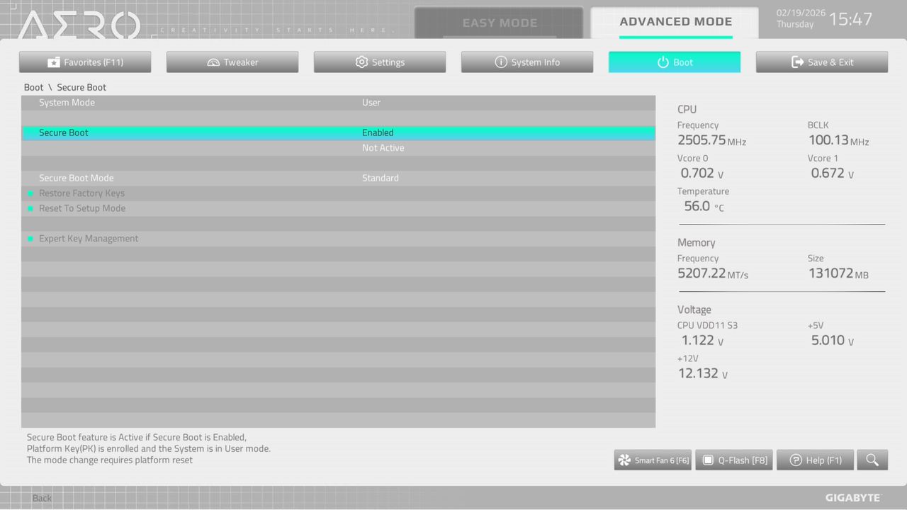 BIOS screenshot thumbnail