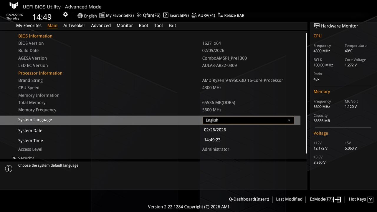 BIOS screenshot thumbnail