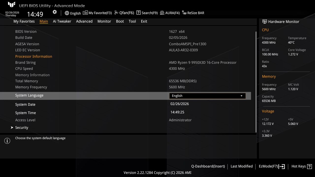 BIOS screenshot thumbnail